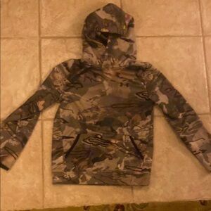 Camouflage Hooded Sweatshirt-Under Armor